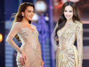 Thời trang - Việt Nam "hụt" vương miện quốc tế, Trân Đài diện đầm na ná Ngọc Châu nhưng may mắn không đến