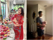 Làm mẹ - U40 sinh con thứ 2, Vân Hugo hạnh phúc được chồng doanh nhân thức đêm chăm con thay vợ
