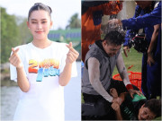 Giải trí - Hoa hậu Tiểu Vy vừa lộ diện đã khiến Lê Dương Bảo Lâm bị nhấn nước, Trường Giang kêu cứu không ai nghe