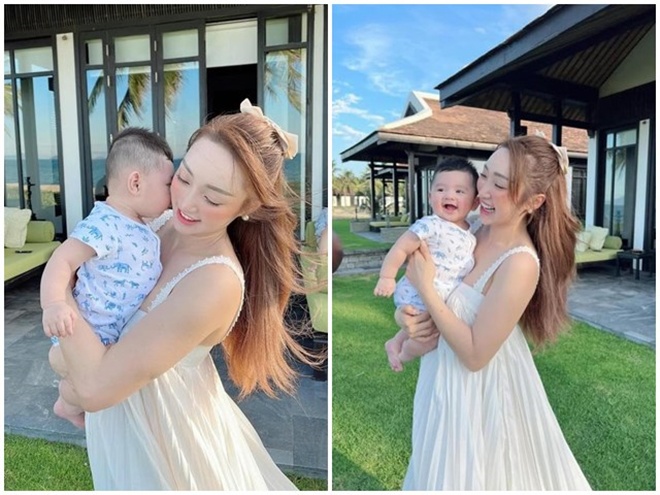 Sao Việt 24h: Con gái Mạc Văn Khoa búi tóc 2 bên, mặc crop top khoe eo như thiếu nữ - 8