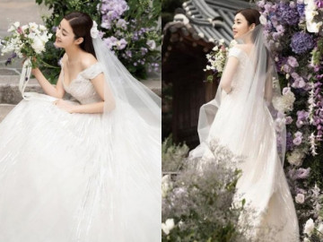 Ngôi sao 24/7: Lấy chồng 2 năm, con 1 tuổi, tình cũ Hyun Bin mới khoe ảnh cưới chưa từng lộ