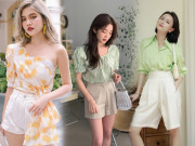 Thời trang - Mê diện quần short mà chưa biết 10 công thức phối đồ này, style hè của nàng khó thăng hạng