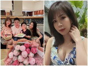 Bà bầu - Vợ Mạnh Trường mang bầu lần 3 mũm mĩm được khen xinh, khoe vòng 1 “bốc lửa"