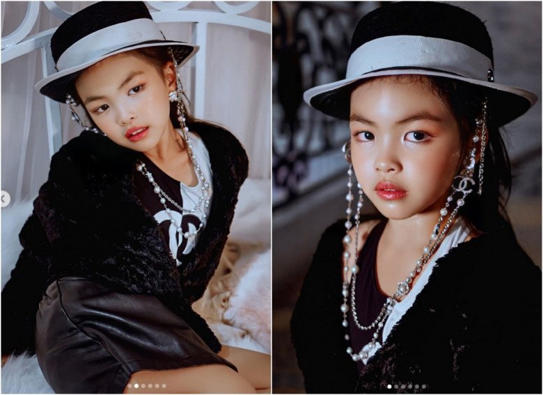 Con gái cành vàng lá ngọc của đại gia Minh Nhựa 6 tuổi đi cao gót sành điệu, chuyên nghiệp như mẫu nhí - 1
