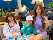 Làm mẹ - Huyền Baby hiếm hoi khoe con gái đã 9 tuổi, nhìn gương mặt cô bé chứng tỏ mẹ không dao kéo