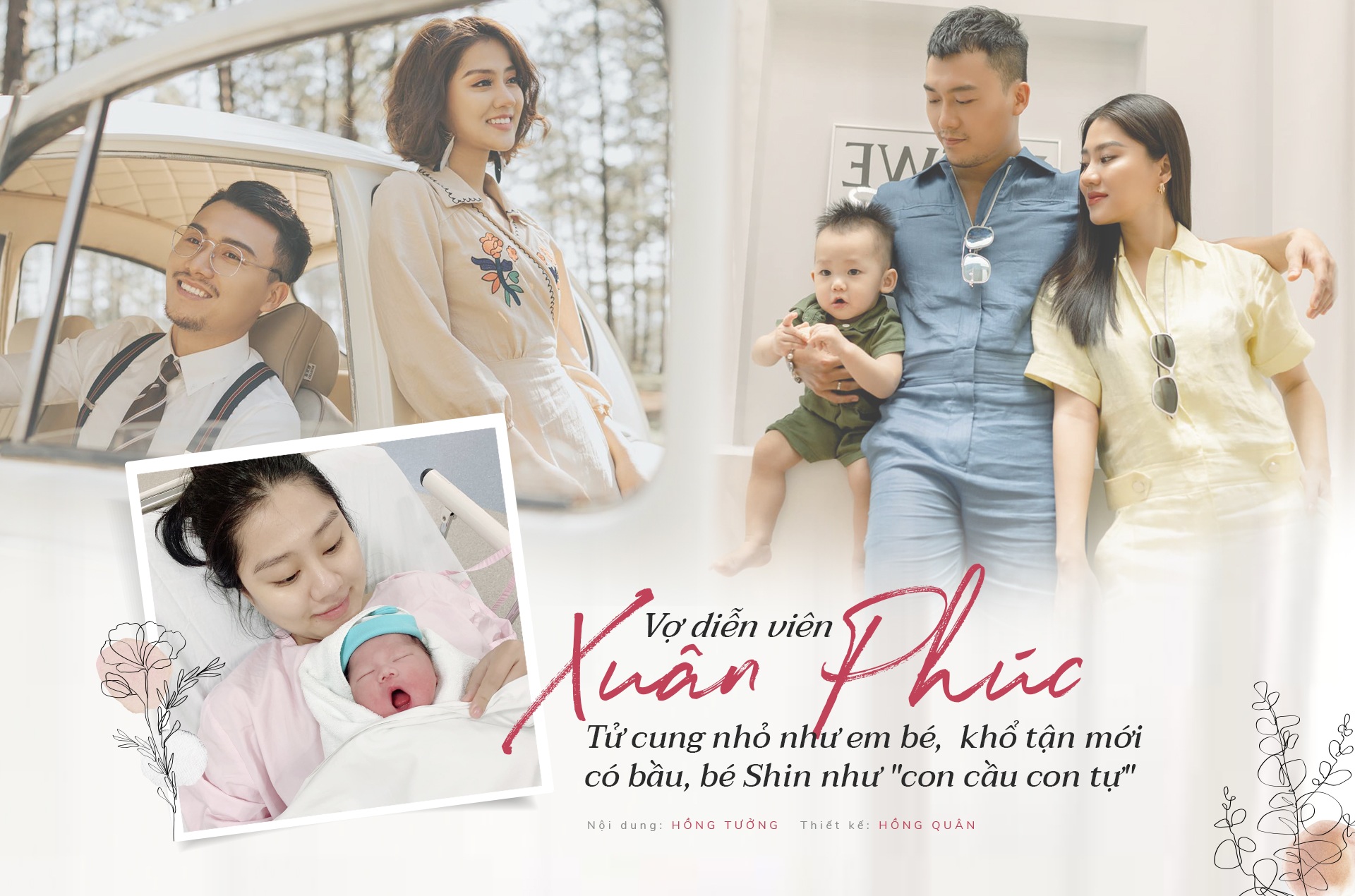 Vợ Xuân Phúc: Tử cung nhỏ như em bé,  khổ tận mới có bầu, bé Shin như amp;#34;con cầu con tựamp;#34; - 1