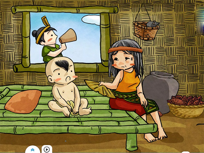 Truyện cổ tích Thánh Gióng song ngữ Việt Anh hay nhất cho thiếu nhi - 1