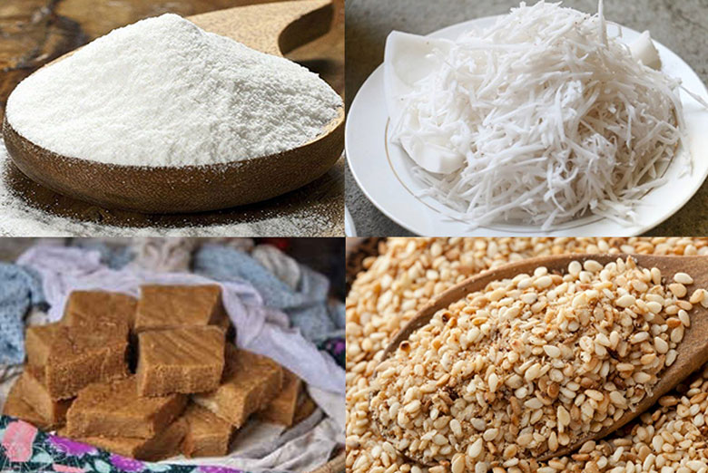 3 ways to make floating cakes with glutinous rice flour at home for the Han Thuc New Year - 1