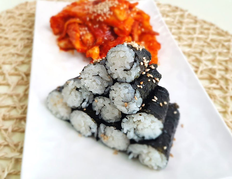 How to make delicious, not fishy Korean kimbap - 3