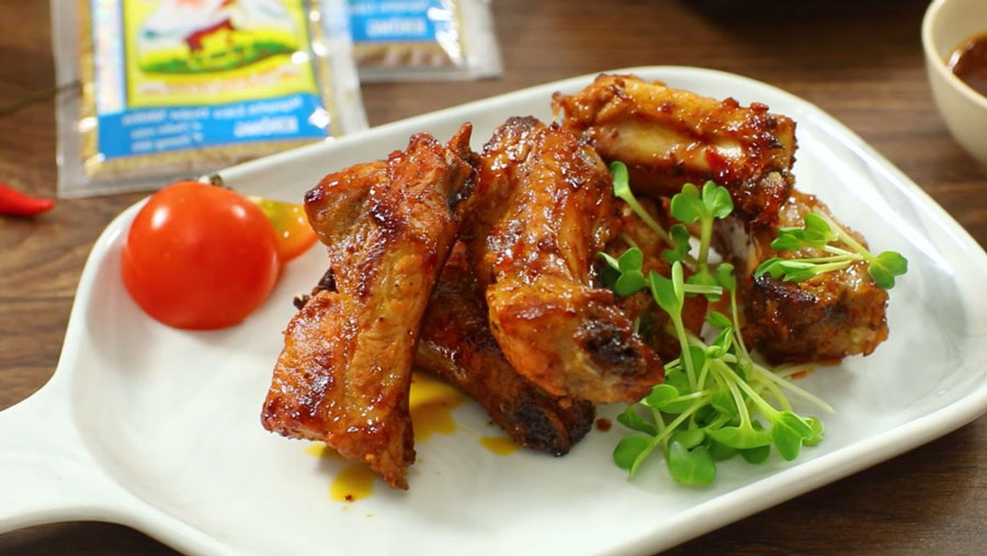 3 ways to make honey grilled ribs soft, delicious, not dry - 15