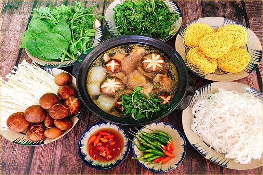How to cook chicken hot pot with medicinal herbs, delicious and easy to make - 7