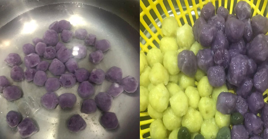 Cách nấu chè khoai dẻo cốt dừa, đậu xanh tại nhà ngon bất bại - 6