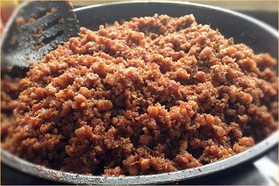 How to make spicy, delicious shrimp paste with delicious meat and extremely wasteful of rice - 10