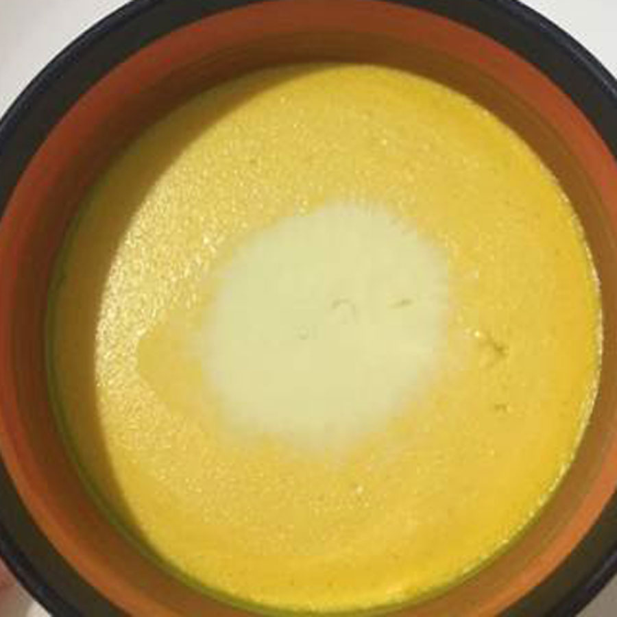 How to make flan for babies with fresh milk, delicious pumpkin, not fishy - 10