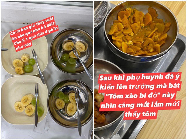 Phụ huynh trường mầm non quốc tế bức xúc tố suất ăn của con ở trường hết 70.000 đồng/ngày nhưng amp;#34;cháo trắng, quả chuối chia 4amp;#34; - 3