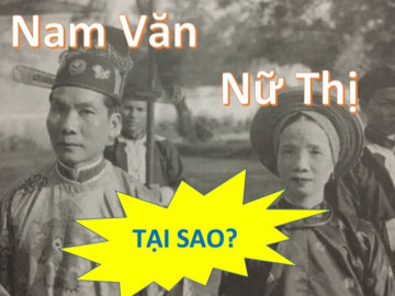 Người Việt xưa đặt tên cho con thường đệm nam Văn, nữ Thị: Vì sao lại thế?