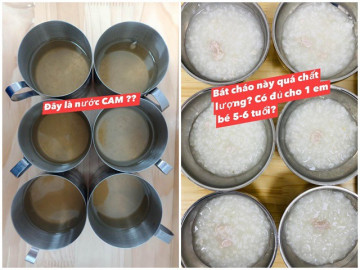Trường mầm non quốc tế lên tiếng vụ phụ huynh tố suất ăn của con 70.000 đồng/ngày nhưng cháo trắng, quả chuối chia 4