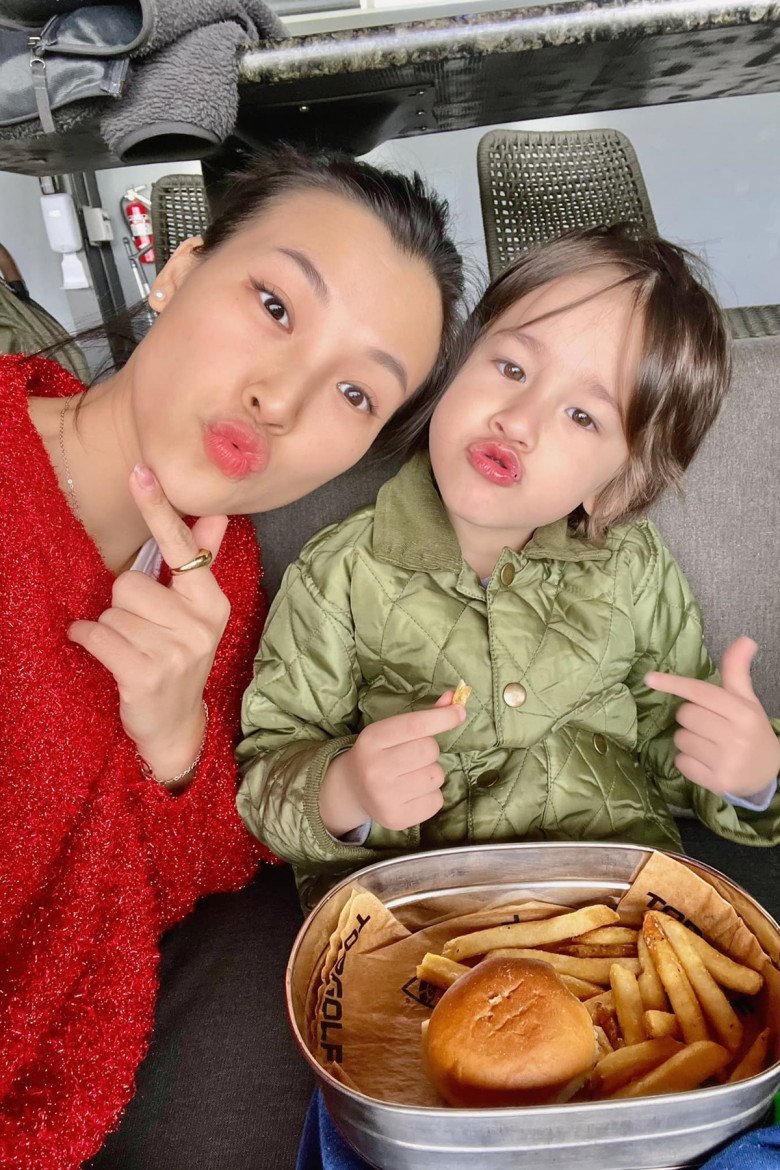 Con trai lai Việt - Mỹ của Hoàng Oanh nay đã 3 tuổi.