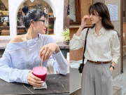 Thời trang - Mua áo giống Hiền Hồ cũng chỉ tốn 155.000 đồng, diện ngược hay xuôi đẹp chẳng thua bản gốc