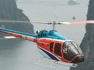 Vụ rơi trực thăng trên vịnh Hạ Long: Tìm thấy thi thể phi công và 2 du khách