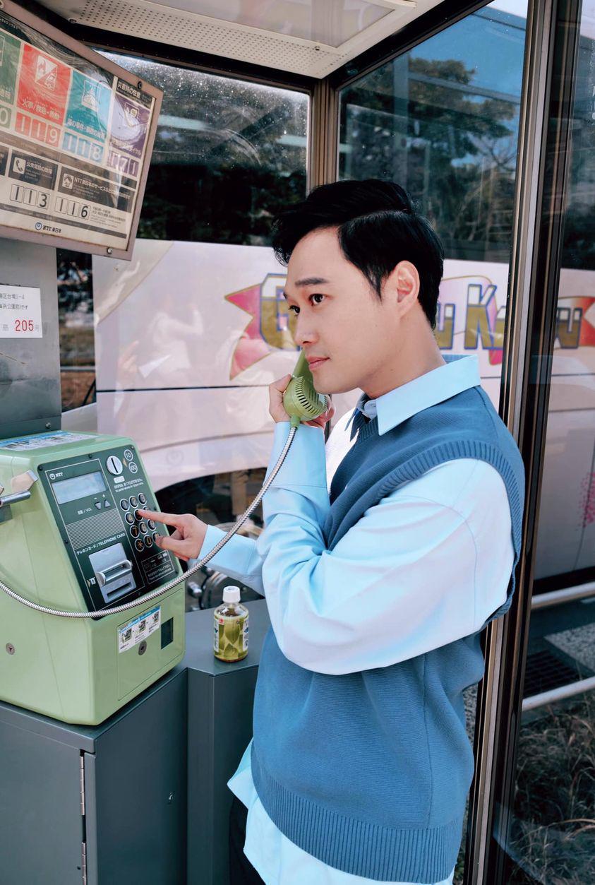 Ca sĩ Quang Vinh tuổi 40 vẫn trẻ trung, phong độ.