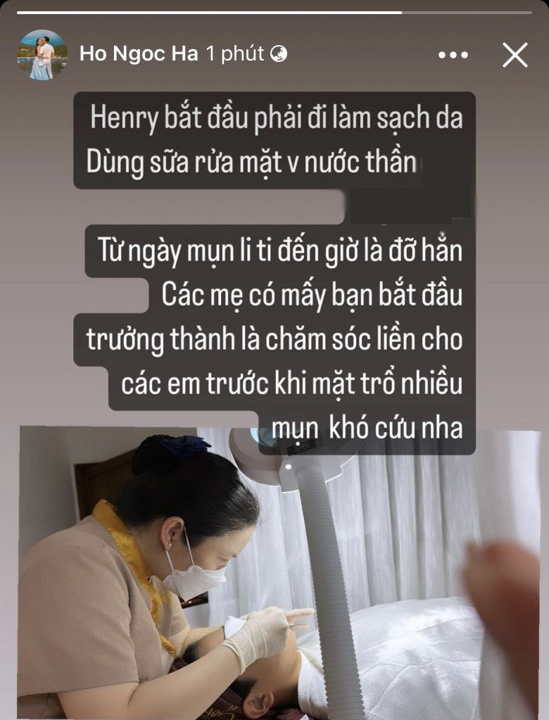 Subeo lên 12 tuổi, Hồ Ngọc Hà dắt đi spa, nói rõ quan điểm làm các mẹ amp;#34;quay xeamp;#34; cứu cánh nhan sắc cho con - 1