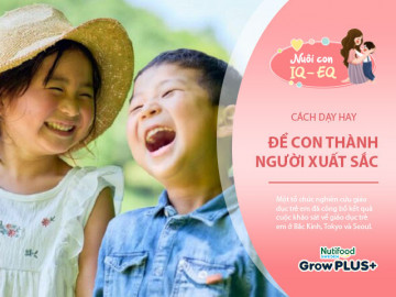 Cách dạy con khác biệt của người Trung Quốc, Nhật Bản và Hàn Quốc, bảo sao trẻ học giỏi xuất sắc, có tấm lòng nhân ái