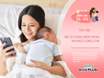 Mẹ lén xem điện thoại khi đang ngủ cùng con, hành động sau đó vô tình khiến đứa trẻ 6 tháng tuổi mất đi thị lực