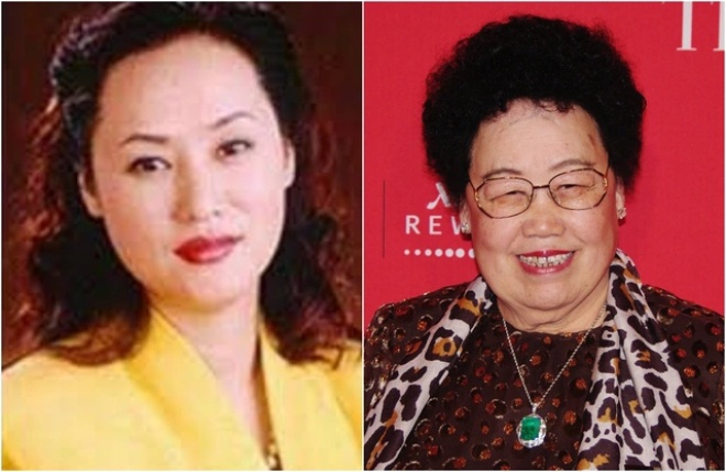 Hình ảnh bà Trần Lệ Hoa khi còn trẻ khiến nhiều người bất ngờ.