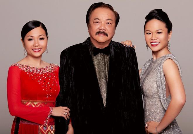 Ông Trần Quý Thanh, Chủ tịch tập đoàn Tân Hiệp Phát và 2 ái nữ.
