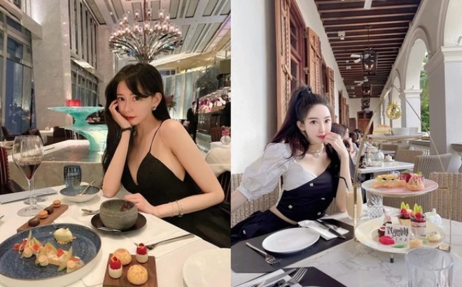 Cô hay khoe về cuộc sống sang chảnh trên trang cá nhân.