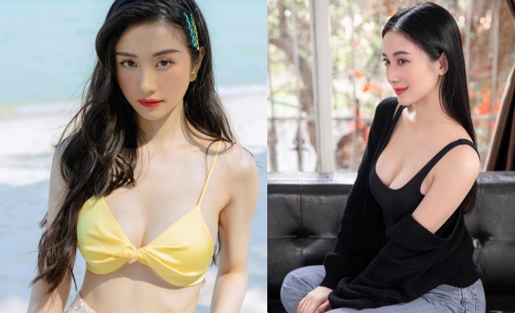 Nhan sắc xinh đẹp của Jun Vũ. 