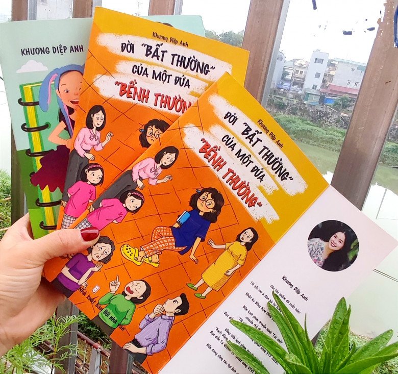 Bìa cuốn sách mới ra mắt của tác giả Khương Diệp Anh.