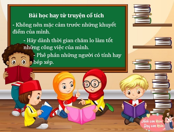 Câu chuyện nhắc nhở nhắc nhở chúng ta không nên mặc cảm trước những khuyết điểm của mình, vì thực tế, ai trong chúng ta chẳng có một khuyết điểm nào đấy.