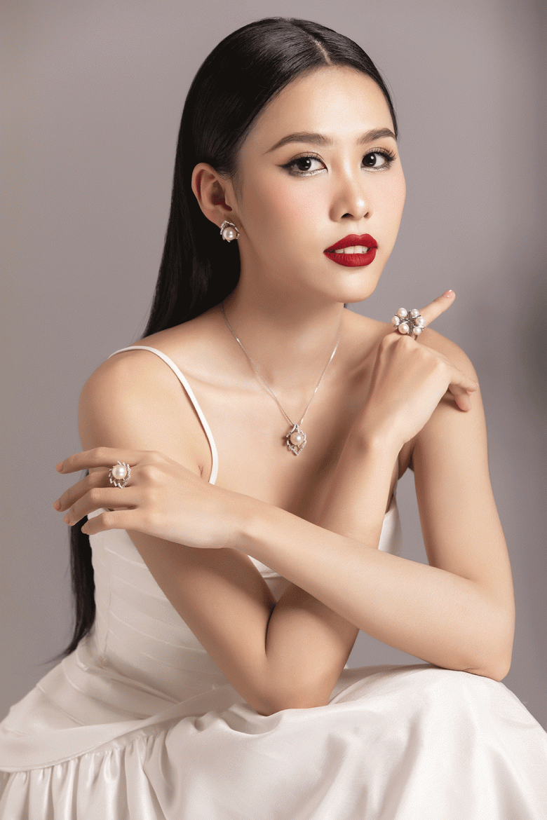 Trang sức ngọc trai Long Beach Pearl tôn vinh vẻ đẹp Top 3 Hoa hậu Việt Nam 2022 - 6
