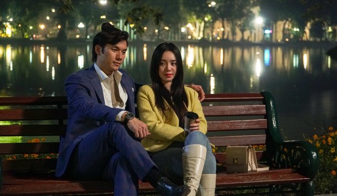 Trên màn ảnh, Nhan Phúc Vinh và Quỳnh Kool là một cặp tình nhân hạnh phúc.