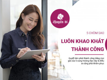5 chòm sao luôn khao khát thành công, giàu có trong sớm muộn