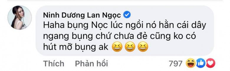 amp;#34;Gái giàamp;#34; Ninh Dương Lan Ngọc khoe thắt đáy lưng ong đẹp như tượng, lên tiếng về việc sinh con và hút mỡ - 7