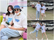 Bà bầu - Cặp đôi "chị em" hơn 9 tuổi hạnh phúc khoe ảnh siêu âm thai giống hệt bố, cả thai kỳ chỉ đi du lịch nghỉ dưỡng