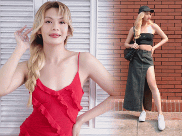 Chàng trai The Voice từng ngủ chung Bảo Thy đẹp tựa búp bê sống, diện váy bò khoe chân không một vết đốt