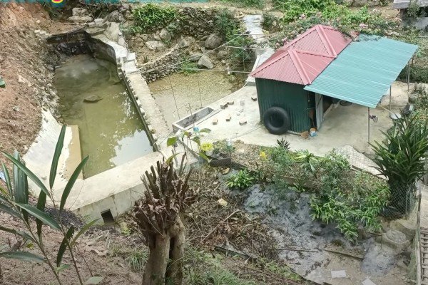 Một vài góc của căn nhà ở quên do Hoa Cương chia sẻ.