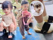 Thời trang - Con gái có họ hiếm của Đông Nhi, gần 3 tuổi "chân đã mọc hoa", ăn mặc phong cách nhất dàn con sao