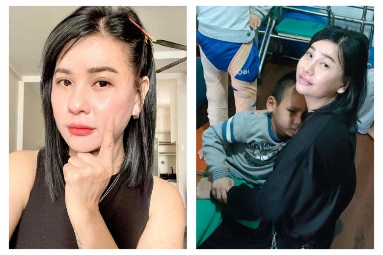 Cô không ngại khoe làn da không hề có lớp trang điểm nào trên trang cá nhân. Làn da căng mịn, bóng loáng của Cô Cát có lẽ là điều mà phụ nữ tuổi 52 nào cũng ao ước có được.