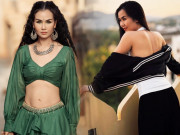 Bà bầu - Võ Hạ Trâm lộ vết rạn khi mang thai trong MV 5 tỷ, siết cân cực khổ vì ăn chay trường, nước cũng không dám uống