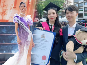 Mỹ nhân hụt vương miện danh giá mang nét đẹp tri thức, làm mẹ rồi mới tốt nghiệp đại học vẫn trẻ như nữ sinh