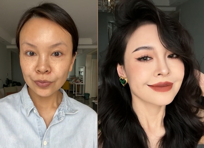 Những màn make-up đỉnh cao của quý cô U40, ai nấy không khỏi trầm trồ với những make-up look lung linh, vừa trẻ trung nhưng cũng rất sang trọng. Từ hình ảnh một người phụ nữ nhạt nhòa, có chút kém sắc, khi trang điểm lên, trông cô khí chất chẳng thua những minh tinh.