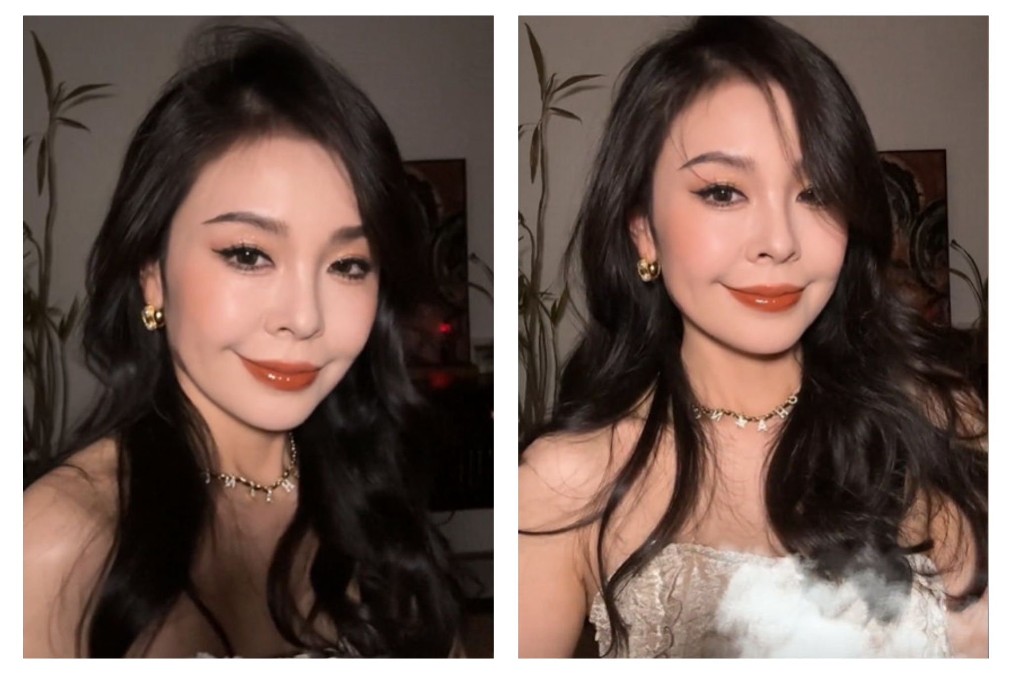 Chị em có thể dùng những màu son bóng hay dùng thêm một lớp son bóng không màu kết hợp với màu son này, để đôi môi trông căng mọng như những cô thiếu nữ.