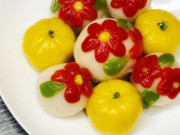 Tự làm bánh trôi hoa độc nhất vô nhị cho mâm cỗ Tết Hàn thực thêm đủ đầy
