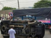 Tin tức - Vụ thiếu tá CSGT và 2 người bị tông chết: Tạm giữ 5 đối tượng, thu nhiều tang vật