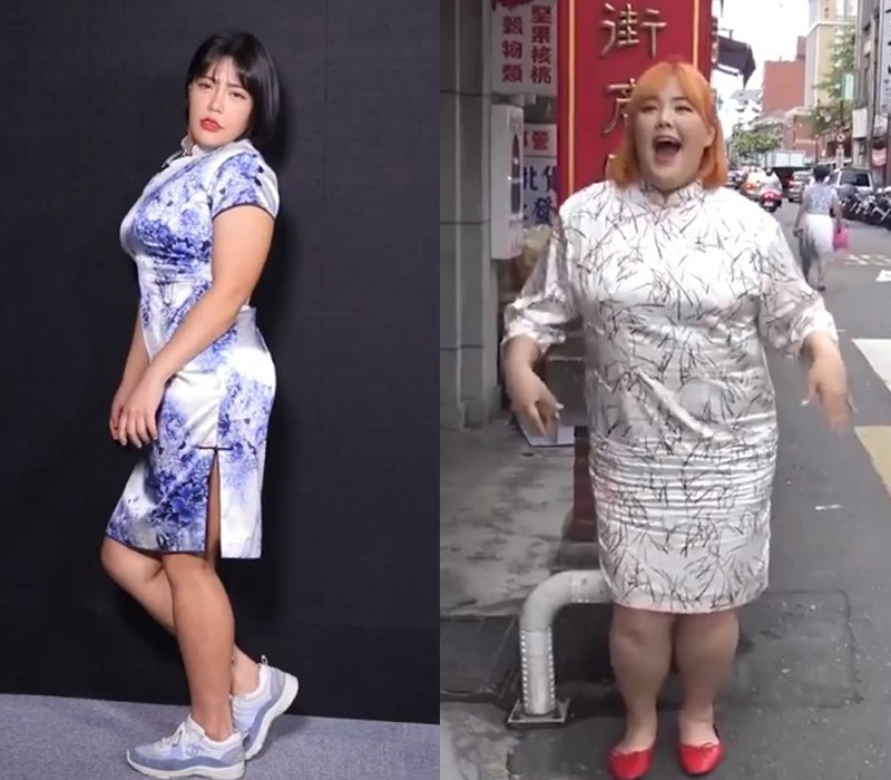 Sự thay đổi vóc dáng của Yang Soobin có lẽ được thể hiện nhiều nhất qua phong cách ăn mặc. Cô có nhiều màn so sánh khiến netizen thích thú.
